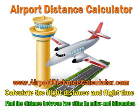 flying times between airports.